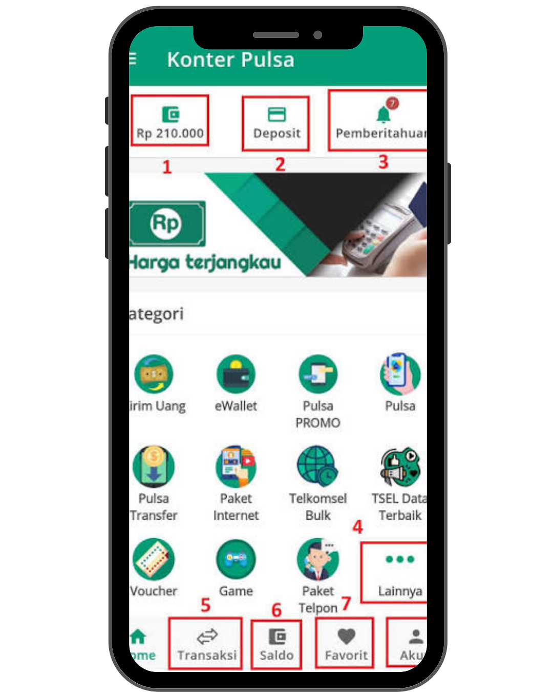 Tampilan Aplikasi KitaPay